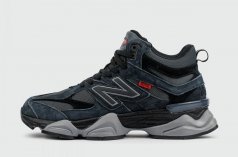 кроссовки New Balance 9060 Mid Grey with Fur