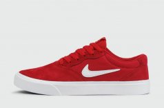 кеды Nike SB Chron Suede Red White