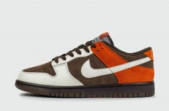 кроссовки Nike Dunk Low Brown Russet