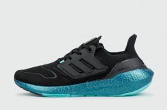 кроссовки Adidas Ultraboost 22 Black Green