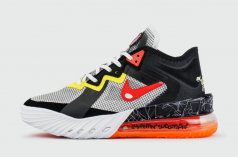 кроссовки Nike Lebron 18 Low Grey Black