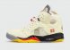 кроссовки Nike Air Jordan 5 x Off-white Sail