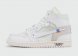 кроссовки Nike Air Jordan 1 White x Off-white