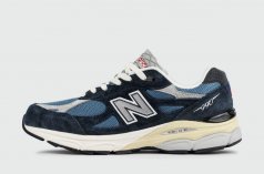 кроссовки New Balance 990 v3 Navy Blue