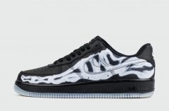 кроссовки Nike Air Force 1 Low Skeleton Black Wmns