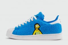 кроссовки Adidas SuperStar x Marge Simpson