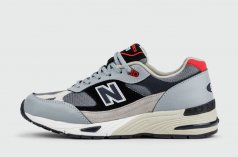 кроссовки New Balance 991 Silver Grey
