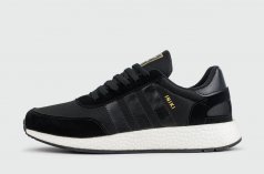 кроссовки Adidas Iniki Runner Boost Black Bl.Stripes