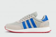 кроссовки Adidas Iniki Runner Boost Grey / Blue