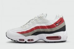 кроссовки Nike Air Max 95 White / Grey / Red