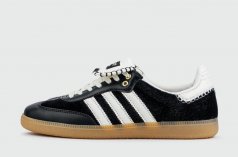 кроссовки Adidas Samba Pony x Wales Bonner Black Gum