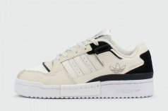 Кроссовки Adidas Forum Low White / Black new Wmns