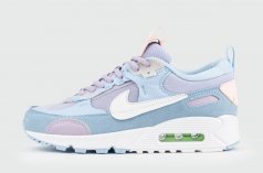 кроссовки Nike Air Max 90 Futura Blue Pink / White WMns