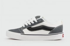 кеды Vans Knu Skool Grey White Black