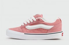кеды Vans Knu Skool Pink / White Wmns