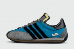 кроссовки Adidas Country OG x SFTM Blue Grey