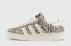 кроссовки Adidas Campus 00 Beige Leopard Wmns