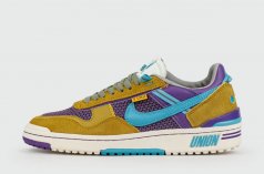 кроссовки Union LA x Nike Field General Yellow Purple 