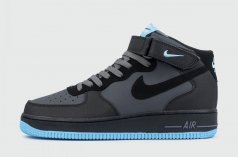 кроссовки Nike Air Force 1 Grey / Blue Ftwr.
