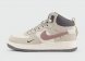 кроссовки Nike Air Force 1 Mid Grey / Wh. with Fur Wmns