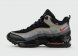 кроссовки Nike Air Max 95 Grey Black / Red with Fur