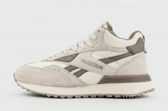 кроссовки Reebok LX 2200 Mid Grey / White Wmns with . Fur
