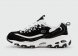 Кросовки Skechers D Lites Black \ White Wmns
