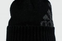 шапка Adidas Black Grey logo