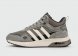 кроссовки Adidas Retropy F2 Mid Grey / White with Fur