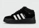 кроссовки Adidas Campus Black White with Fur