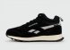 кроссовки Reebok Classic Utiliti Suede Black / White with Fur