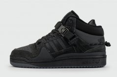 кроссовки Adidas Campus Mid x BadBunny Dark Grey with Fur