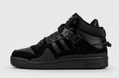 кроссовки Adidas Campus Mid x BadBunny Black with Fur