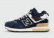 кроссовки New Balance 574 Mid Blue / White with Fur Wmns