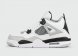 кроссовки Nile Air Jordan 4 Retro White / Black