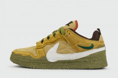 кроссовки Nike x CPFM Dunk Mid desert Olive
