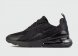 кроссовки Nike Air Max 270 Triple Black
