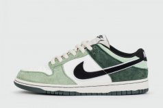 кроссовки Nike Dunk Low Green White