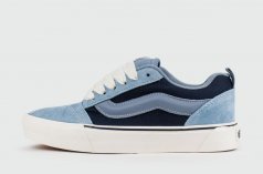 кеды Vans Knu Skool Light Blue White Wmns