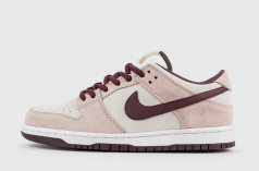 Кросовки Nike SB Dunk Low Grey / Brown Wmns