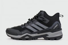 кроссовки Adidas TERREX Ax 4 Mid Grey Black Thermo