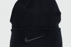 шапка Nike Black / Black logo