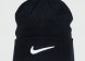шапка Nike Black / white logo