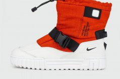 Сапоги Nike Winterproof White Red with Fur