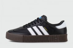 кроссовки Adidas Sambarose Black Gum Wmns