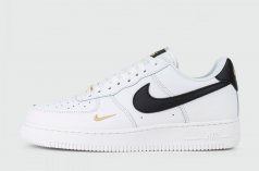 кроссовки Nike Air Force 1 Low 07 LV8 White / Black Swoosh