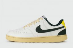 кроссовки Nike Court Vision Low Sail Pro Green